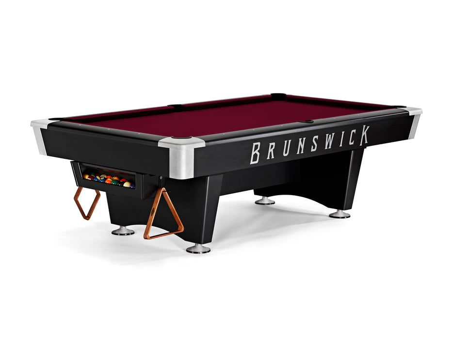 Brunswick Black Wolf 7' Pro Pool Table