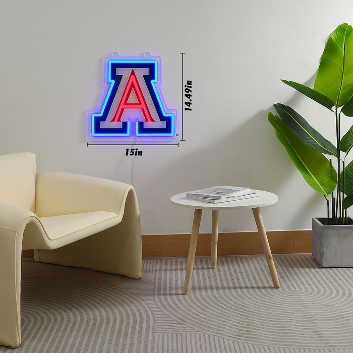 NCAA Licensed Logo LED Neon Sign