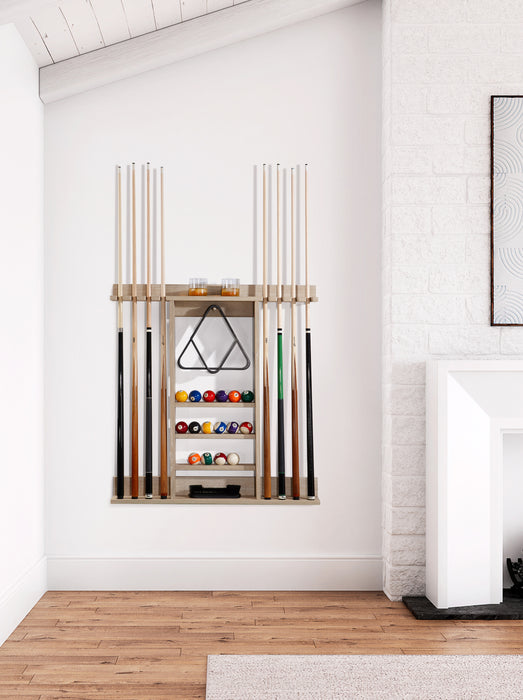 American Heritage Bluegrass 8-Cue Wall Rack