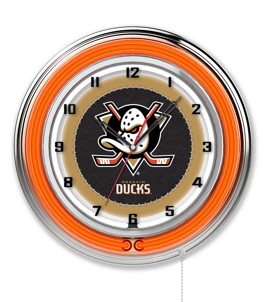 Offers Boston Bruins Neon Clock