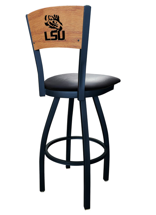 NCAA Laser Engraved 30" Swivel Bar Stool