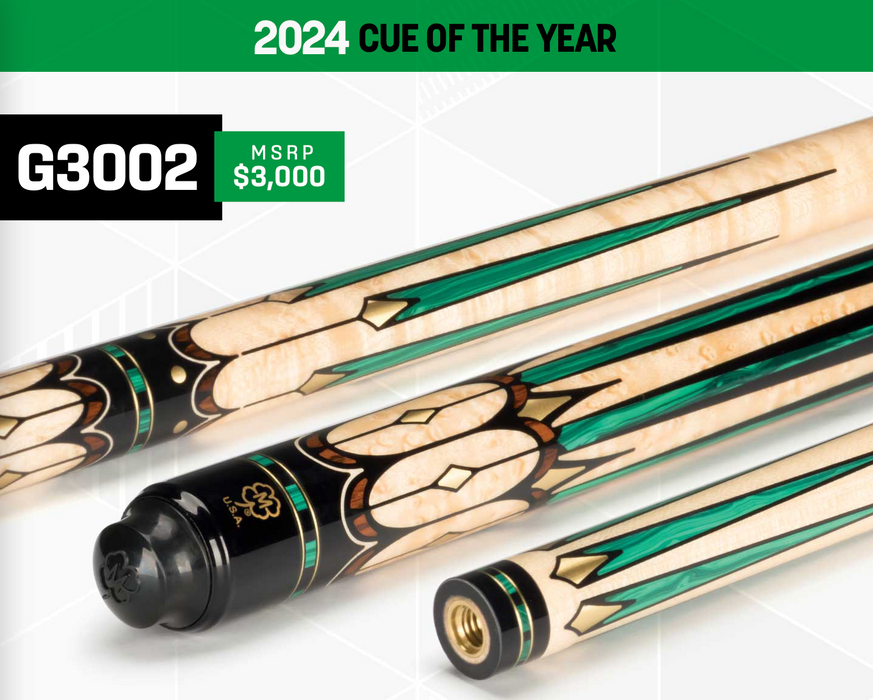 McDermott G3002 2024 Cue of the Year