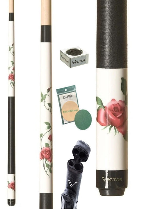 Vector White Rose Cue Kit