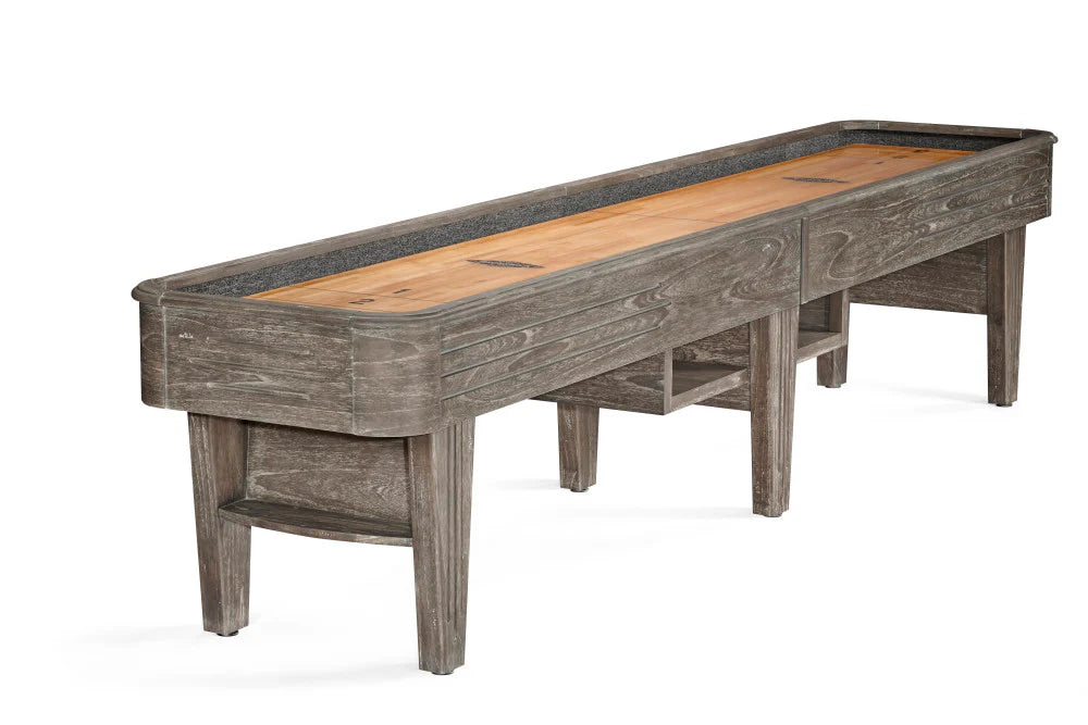 Brunswick Andover II 14' Shuffleboard Table - Driftwood