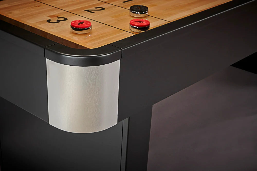 Brunswick Delray II 9' Matte Black Shuffleboard Table