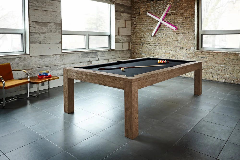 Brunswick Sanibel Pool Table - Rustic Dark Brown