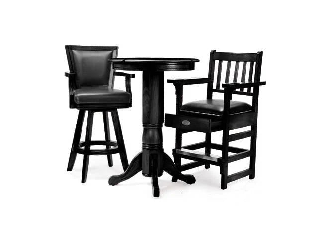 Spencer Marston Pub Table and Mixed Chair Set