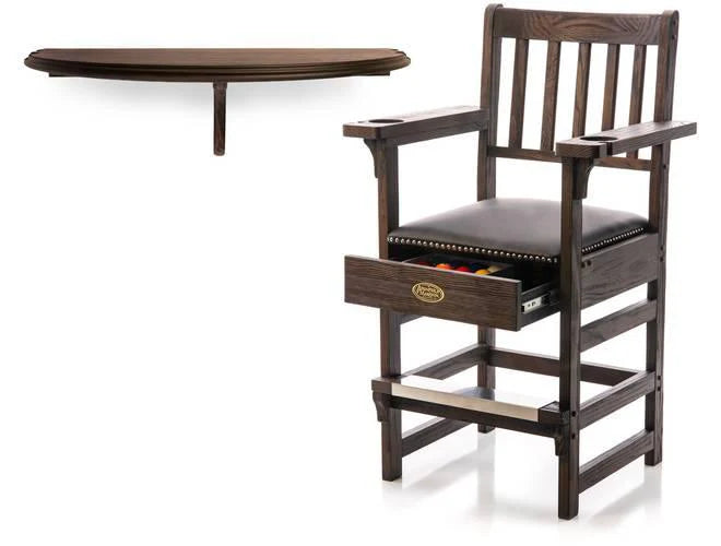 Spencer Marston Half-Moon Table and Deluxe Chair Set