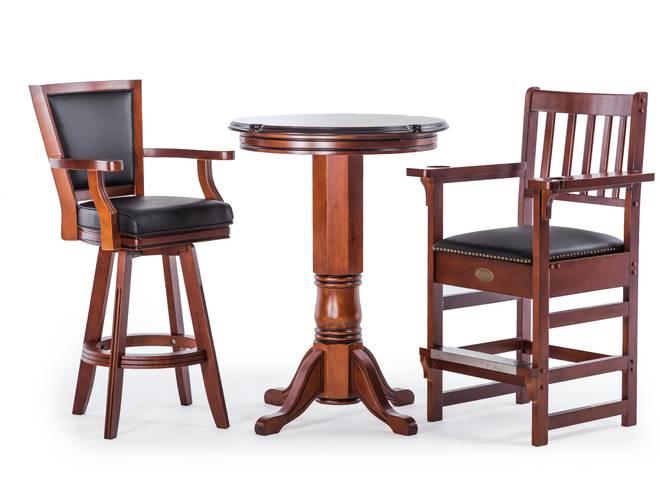 Spencer Marston Pub Table and Mixed Chair Set